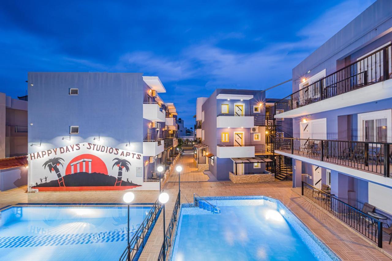 Aparthotel Happy Days Malia Exterior foto